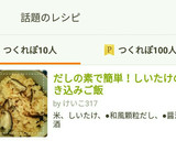 だしの素で簡単！しいたけの炊き込みご飯作り方9写真