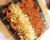 韓国で大人気！トロトロチーズキムチキンパ作り方4写真