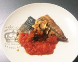 鯖のグリル トマトソース添え作り方10写真