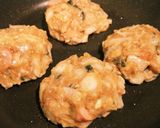 つくね風しそハンバーグ作り方4写真