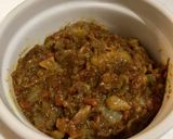 キャベツと合挽きミンチのドライカレー風作り方4写真