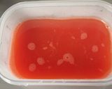 トマトペーストdeトマト寒天~メモ~作り方3写真