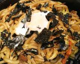 アラジントースター　焼きうどん　アレンジ作り方5写真