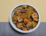 がんもと大根とこんにゃくの煮物♪作り方6写真