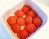 プチトマトの蜂蜜レモン漬け作り方3写真