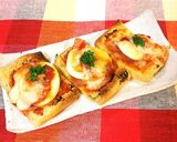 超簡単♡油あげdeなんちゃってピザ風〜♪作り方3写真
