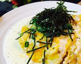 炊飯器で簡単＊明太子クリームオムライス作り方11写真
