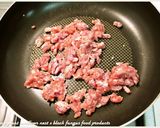 黑木耳乾煸肉末四季豆．柯媽媽の植物燕窩作り方3写真