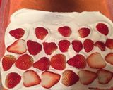 簡単ピンクのロールケーキ(甘さ控えめ)作り方8写真