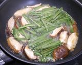 簡単！しいたけニラ玉(ダシ風味)作り方4写真