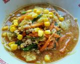 野菜たっぷり☆ごま味噌担々麺作り方4写真
