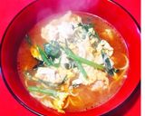 ピリ辛豚ニラ玉入り王将味噌ラーメン♪作り方9写真