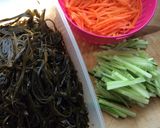 こんぶの冷菜(海带凉拌）作り方4写真