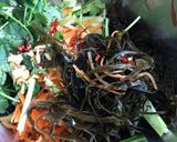 こんぶの冷菜(海带凉拌）作り方9写真