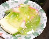 ぷるんぷるんでとろりん！ネギ餡かけ温奴☆作り方8写真