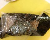酵母玄米ご飯ゴマ味噌おにぎらず作り方6写真