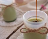 5分で！ぷるりん♬抹茶ミルクプリン作り方7写真