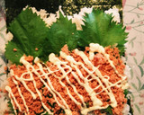 ☆のり巻きの要領で簡単お握らず^_^☆作り方2写真