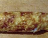 昆布茶で味付け、長ネギ入り卵焼き作り方6写真