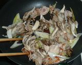 里芋と豚肉のごま味噌煮作り方3写真