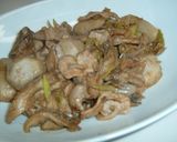 里芋と豚肉のごま味噌煮作り方5写真