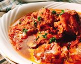 ブライン液でチキンカチャトーラ(狩人風)作り方14写真