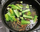 くきたち(菜の花)の塩麹からし和え♪作り方2写真