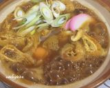 冷凍うどんde名古屋風＊カレーうどん作り方6写真
