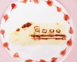 新幹線ヨーグルトアート♡E6系こまち作り方9写真