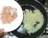 栗と鶏肉のピラフ♪じゃが芋フライパン簡単作り方4写真