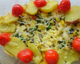 おからとかぼちゃのお花畑風焼き作り方4写真