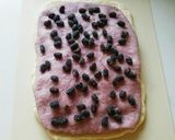 紫いもと甘納豆のうずまきパン作り方6写真