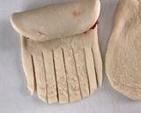 フープロで。ゆだねパン(ソーセージin)作り方11写真