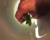葉物洗いを簡単に！作り方2写真