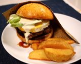 ハンバーガーの包み紙の作り方♪作り方10写真