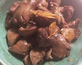 とりキモの甘辛煮作り方5写真