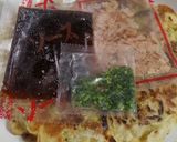 簡単ボリューム♪冷凍お好み焼きカツ丼！作り方2写真