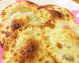 餃子の皮でパリッジュワ～♡あんバターパイ作り方7写真