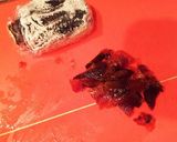 いぶりがっこのマスカルポーネ&白味噌和え作り方1写真