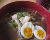 鶏の親子王将ラーメン作り方4写真