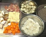 大平★鶏肉ごぼう里芋糸こんにゃく人参椎茸作り方1写真