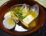 美味しく簡単！❤あさりと豆腐のお味噌汁❤作り方5写真