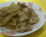 豚ばら肉と大根の炒め煮作り方6写真