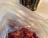 牛肉と春菊の春野菜ピリ辛サラダ作り方1写真
