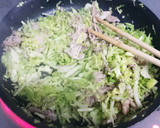 簡単時短!!もやしとキャベツの豚ペイ焼き作り方5写真