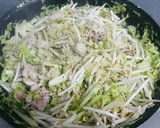 簡単時短!!もやしとキャベツの豚ペイ焼き作り方6写真