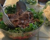 牛肉と春菊の春野菜ピリ辛サラダ作り方9写真