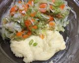 香味野菜たっぷりレンジでポテサラ作り方6写真