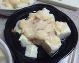 材料3つ☺　豆腐の明太マヨかけ焼き作り方3写真