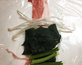 ほうれん草ともやしの豚肉巻き作り方1写真